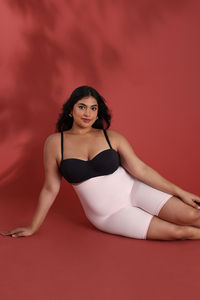 Zivame All Day Seamless Highwaist Thigh Shaper - Crystal Rose — thumbnail 11